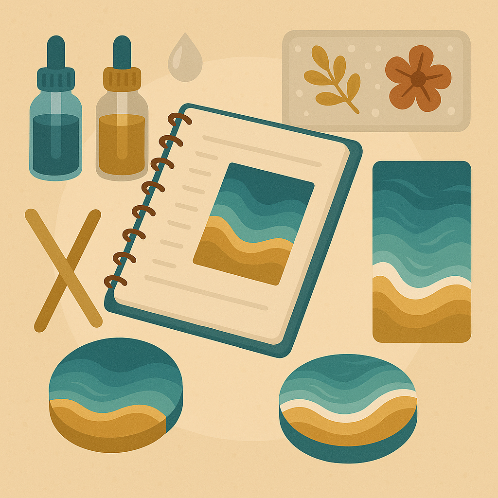 Resin Layering & Embedding Techniques Workbook