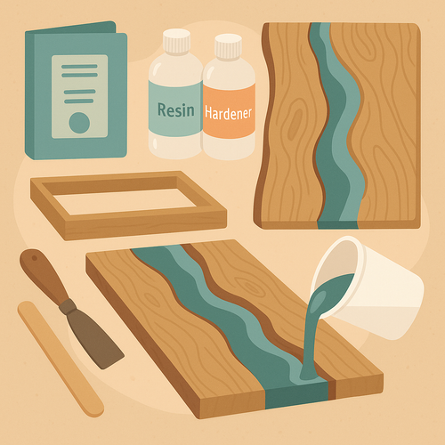 River Table Resin Pouring Guide