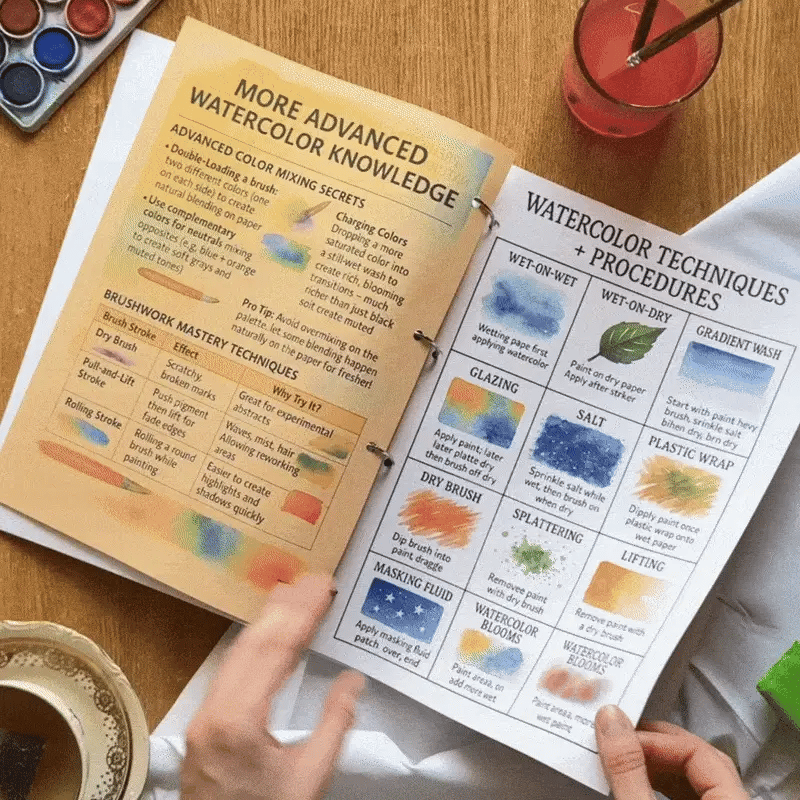 Watercolor Techniques PRO Guide (Best Seller)