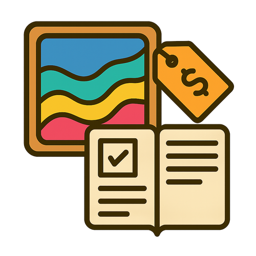 Resin Art Product & Selling Planner