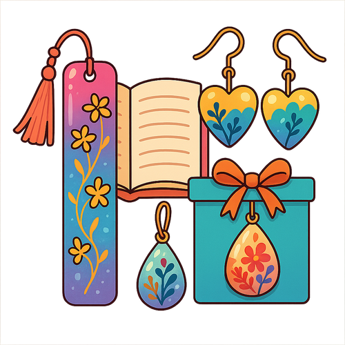 Resin Bookmark & Small Gift Ideas Collection